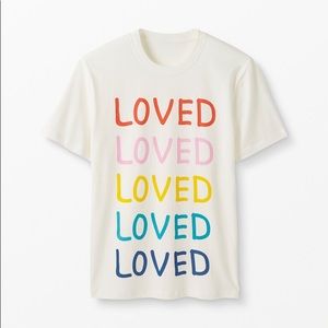 Hanna Andersson “LOVED” shirt